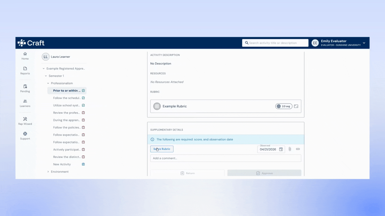 Scoring with a Rubric - Evaluator - GIF.gif